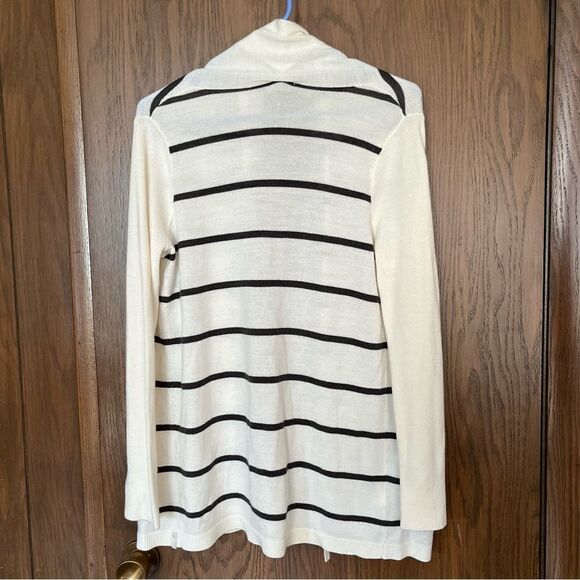 Eddie Bauer Merino Wool Striped Cardigan - Picture 7 of 8